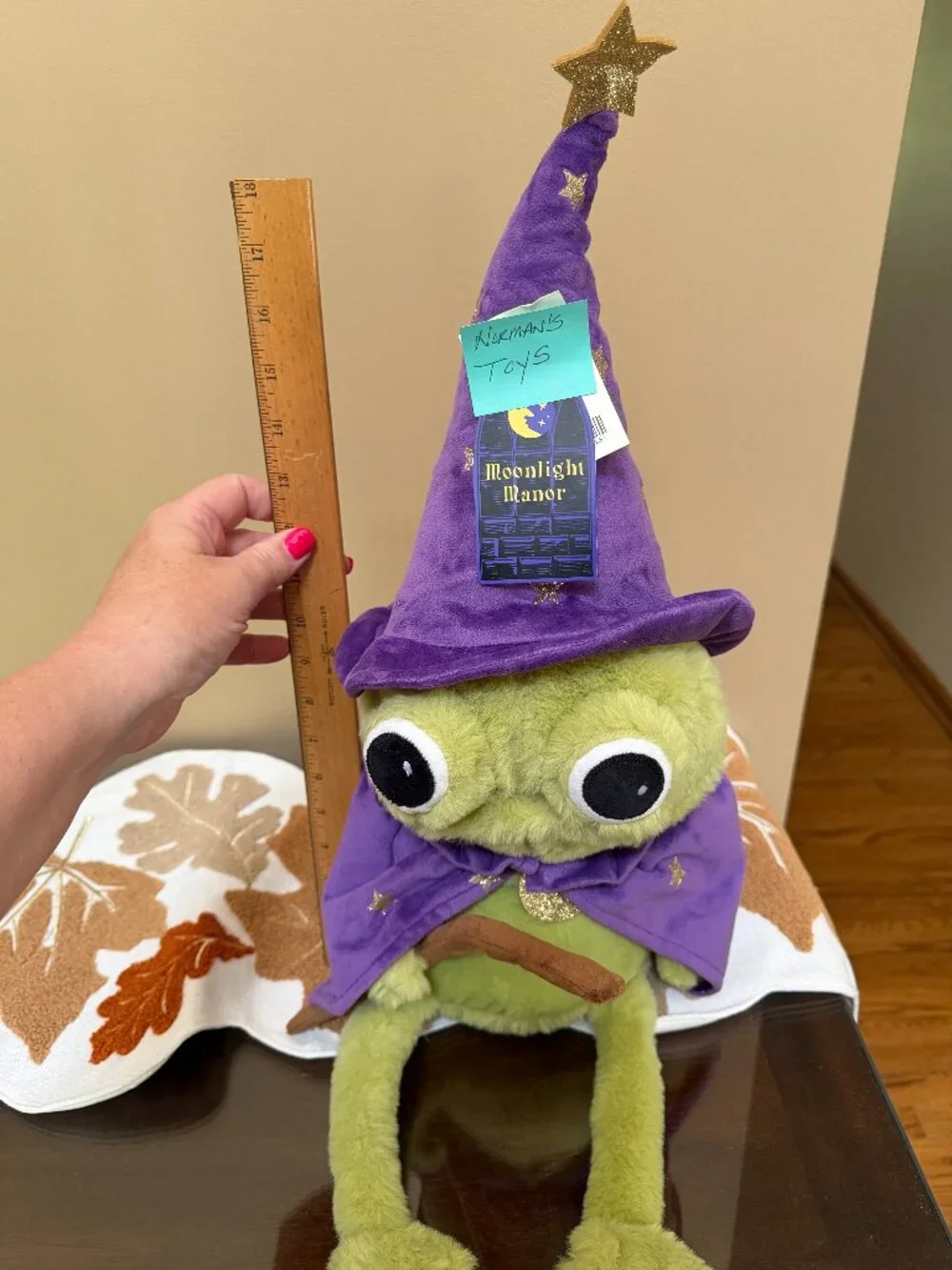 Moonlight Manor Wizard & Pumpkin Frogs U PICK  Purple /Black Capes Halloween NWT